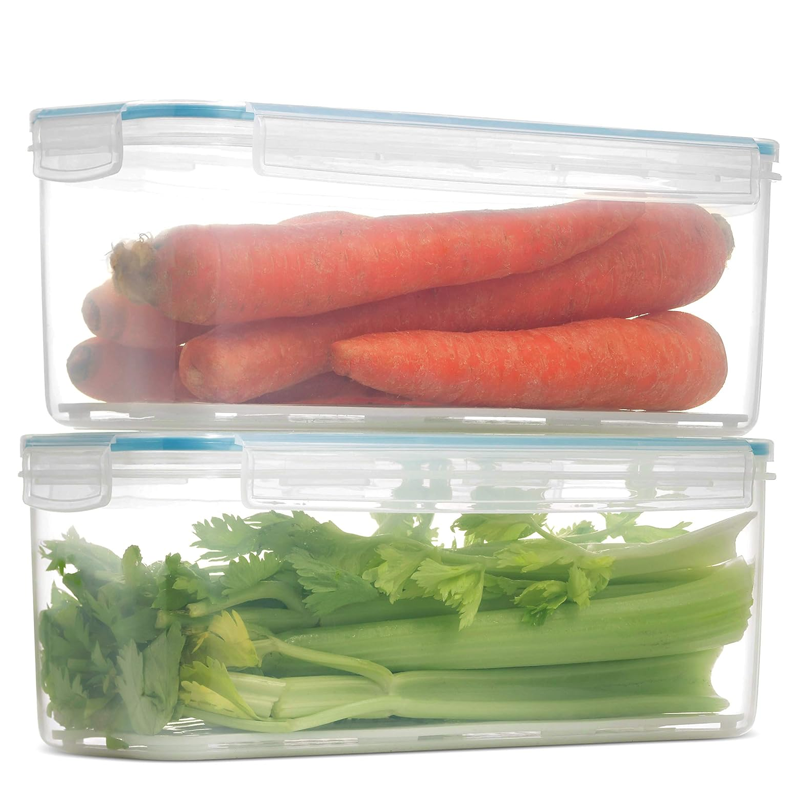 Refrigerator Storage Container – Airtight Storage, Suitable for Refrigerator (2-Pack)