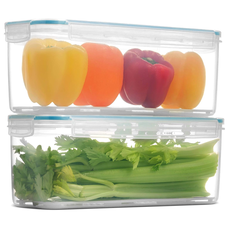 Refrigerator Storage Container – Airtight Storage, Suitable for Refrigerator (2-Pack) - Image 2