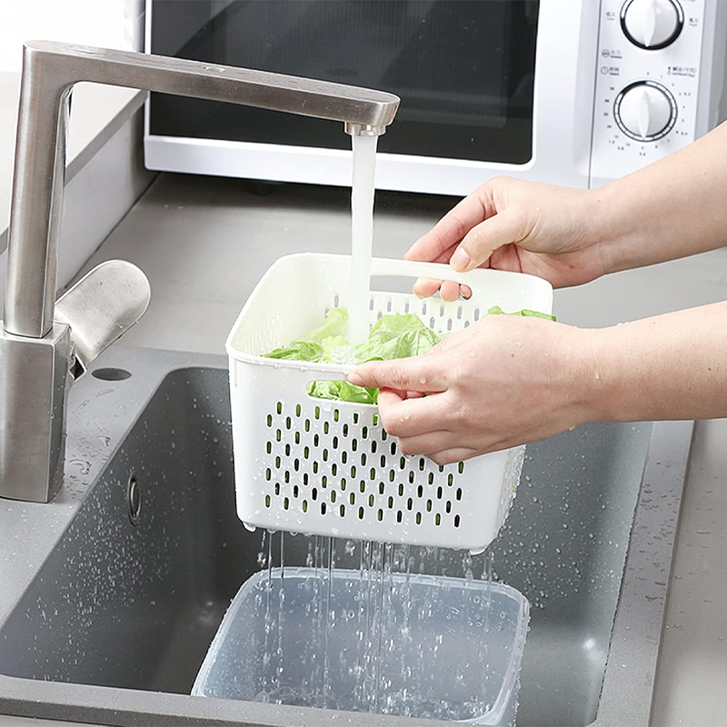 3-Pack Refrigerator Food Storage Containers with Lids, BPA-Free Plastic Food Storage Boxes - Image 3