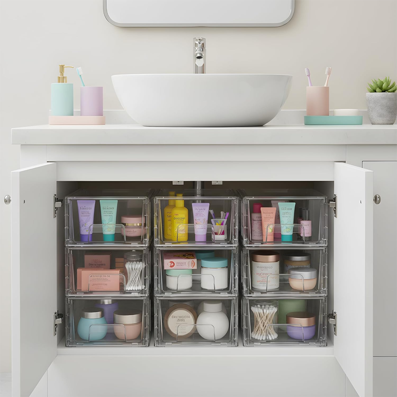 Plastic Refrigerator Storage Box, Suitable for Refrigerators and Pantries - Image 2